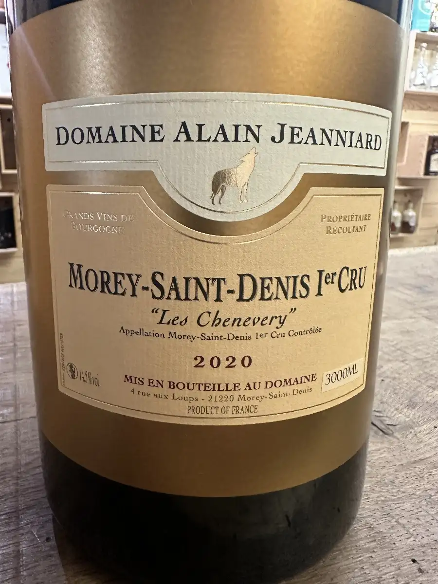 Morey-Saint-Denis 1er Cru 2020 D. Alain Jeanniard Jéroboam 3l